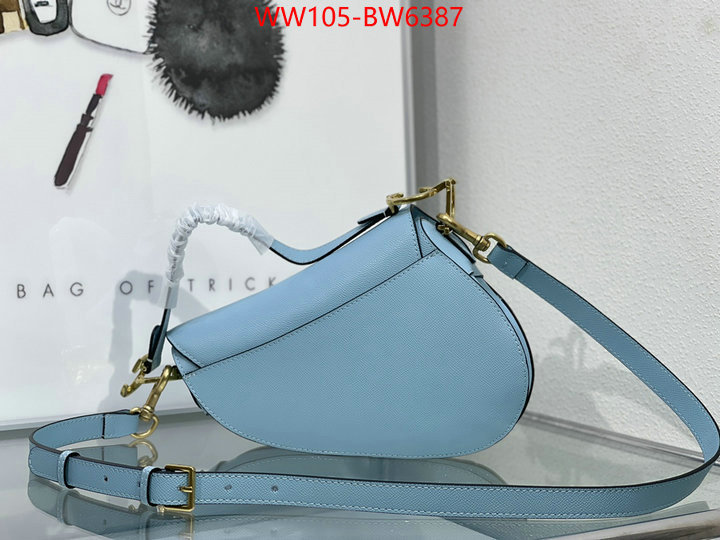 Dior Bags(4A)-Saddle-,ID: BW6387,$: 105USD