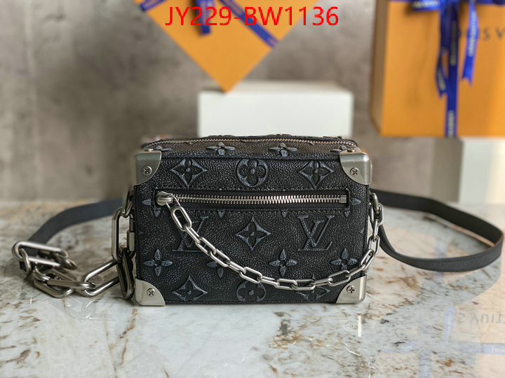 LV Bags(TOP)-Petite Malle-,ID: BW1136,$: 229USD