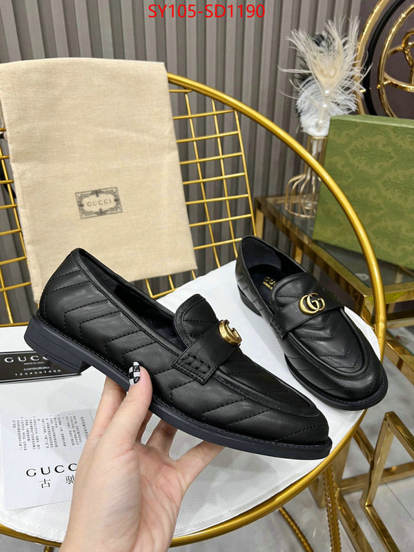 Women Shoes-Gucci,2023 aaaaa replica 1st copy , ID: SD1190,$: 105USD