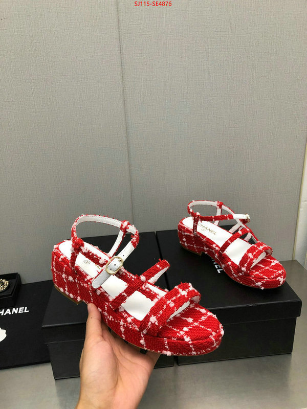 Women Shoes-Chanel,high quality , ID: SE4876,$: 115USD