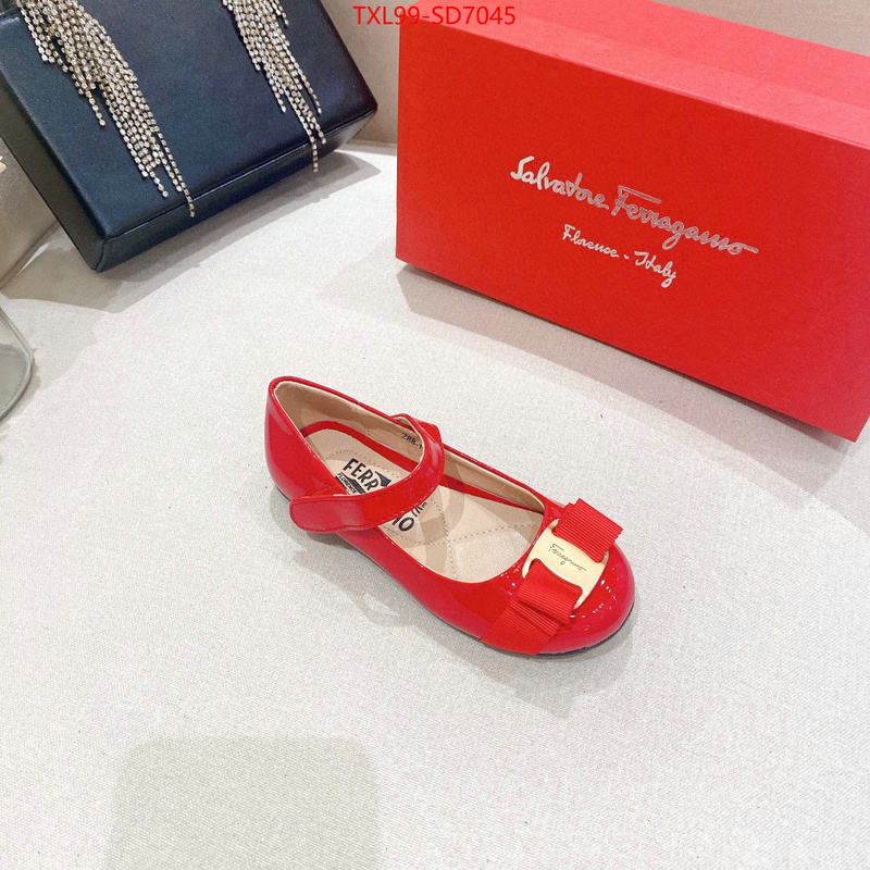 Kids shoes-Ferragamo,quality aaaaa replica , ID: SD7045,$: 99USD