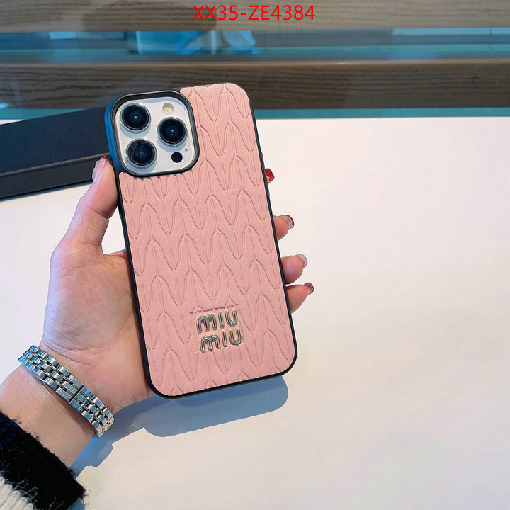 Phone case-MIU MIU,best replica , ID: ZE4384,$: 35USD