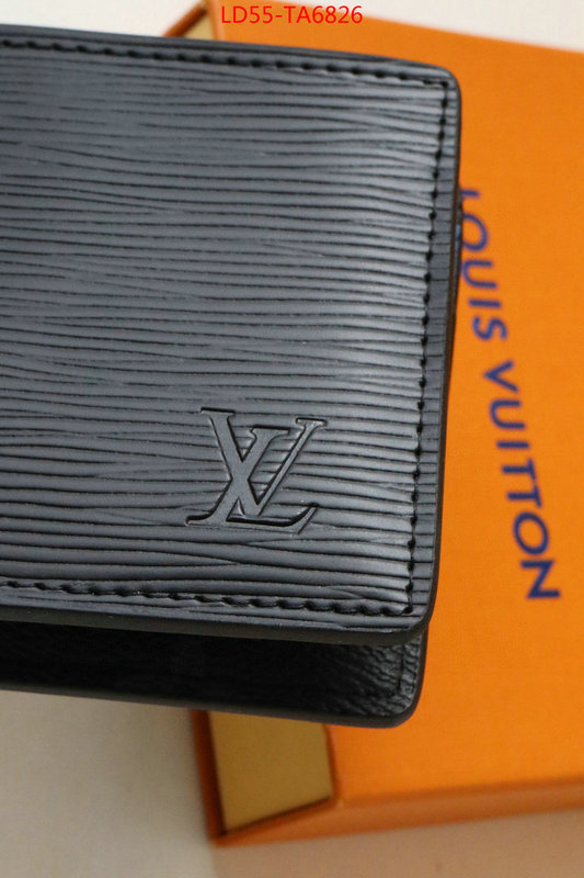 LV Bags(TOP)-Wallet,ID: TA6826,$: 55USD