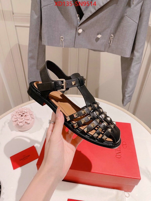 Women Shoes-Valentino,fake aaaaa , ID: SN9514,$: 135USD