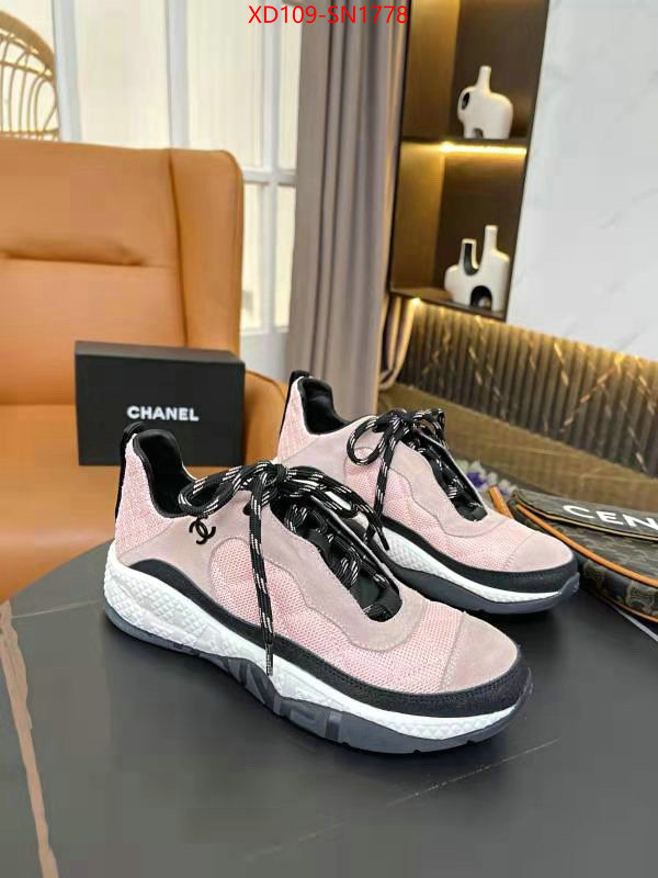 Women Shoes-Chanel,the top ultimate knockoff , ID: SN1778,$: 109USD