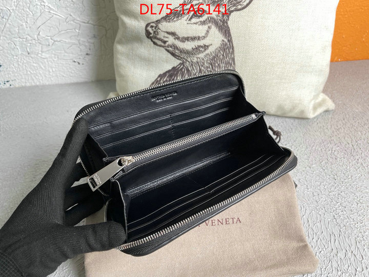 BV Bags(TOP)-Wallet,replica 1:1 high quality ,ID: TA6141,$: 75USD