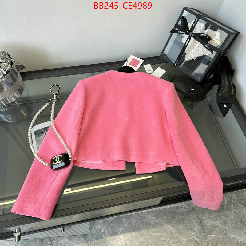 Clothing-Chanel,perfect replica , ID: CE4989,$: 245USD