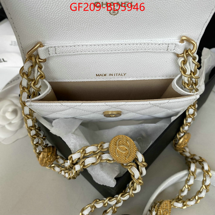 Chanel Bags(TOP)-Diagonal-,ID: BD5946,$: 209USD