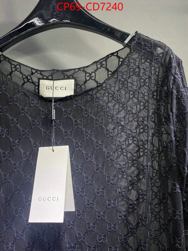 Clothing-Gucci,high quality designer , ID: CD7240,$: 69USD