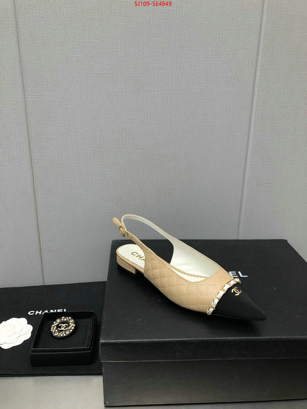 Women Shoes-Chanel,cheap replica designer , ID: SE4849,$: 109USD