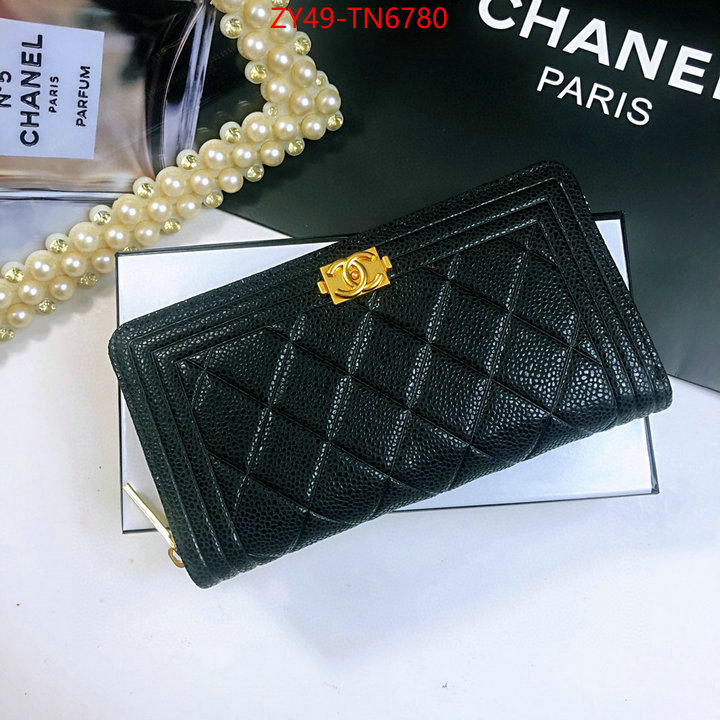 Chanel Bags(4A)-Wallet-,ID: TN6780,$: 49USD