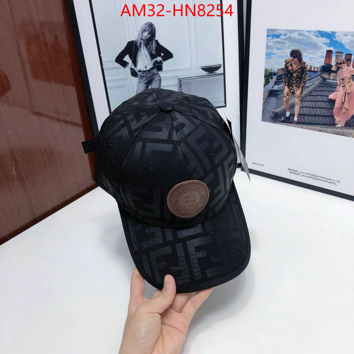 Cap (Hat)-Fendi,website to buy replica , ID: HN8254,$: 32USD