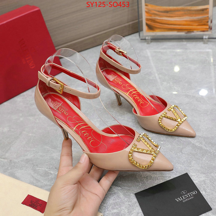 Women Shoes-Valentino,aaaaa+ class replica , ID: SO453,$: 125USD