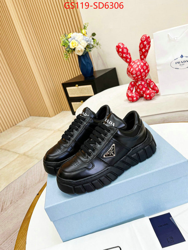 Women Shoes-Prada,wholesale imitation designer replicas , ID: SD6306,$: 119USD