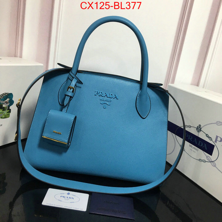 Prada Bags(4A)-Handbag-,ID: BL377,$:125USD