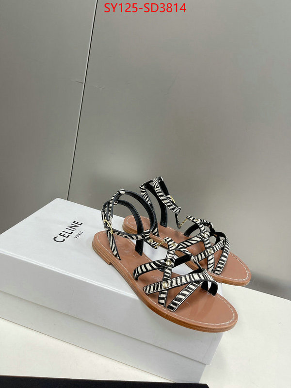 Women Shoes-CELINE,mirror quality , ID: SD3814,$: 125USD