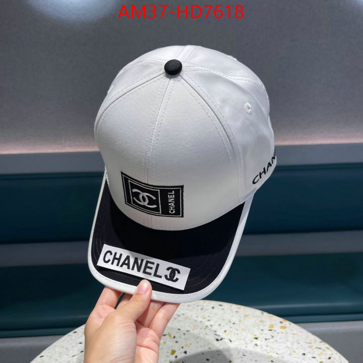 Cap (Hat)-Chanel,how to find replica shop , ID: HD7618,$: 37USD