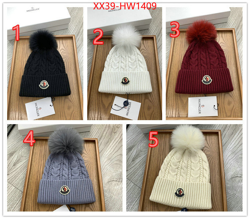 Cap (Hat)-Moncler,buy the best high quality replica , ID: HW1409,$: 39USD