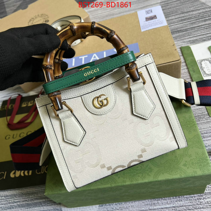 Gucci Bags(TOP)-Diana-Bamboo-,cheap replica designer ,ID: BD1861,