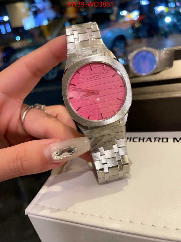 Watch(4A)-Gucci,shop designer replica , ID: WO3881,$: 139USD