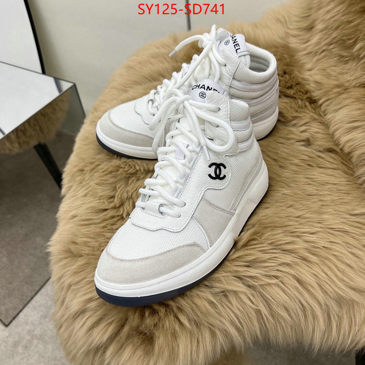 Women Shoes-Chanel,shop cheap high quality 1:1 replica , ID: SD741,$: 125USD