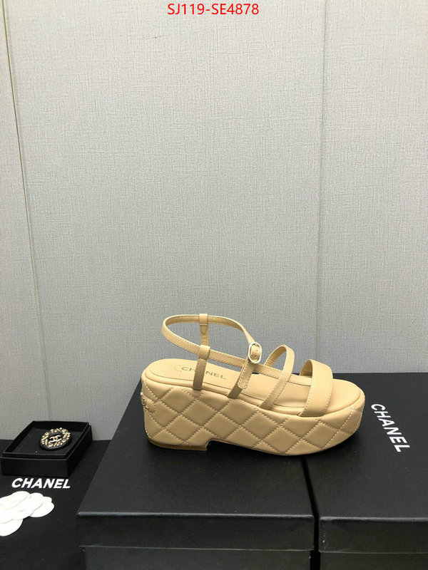 Women Shoes-Chanel,quality replica , ID: SE4878,$: 119USD