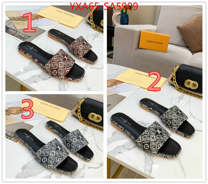 Women Shoes-LV,buy top high quality replica , ID: SA5909,$: 65USD