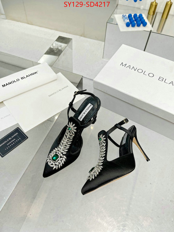 Women Shoes-Manolo Blahnik,where should i buy replica ,perfect quality designer replica , ID: SD4217,$: 129USD