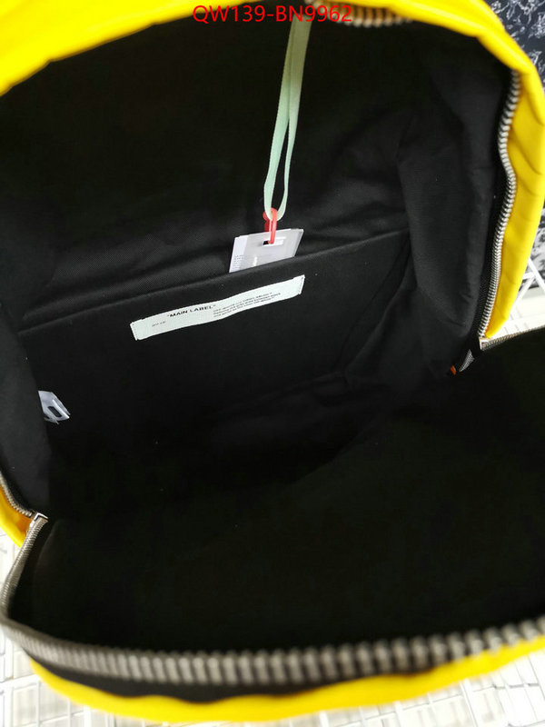 Off-White Bags ( TOP )-Backpack-,high quality happy copy ,ID: BN9962,$: 139USD