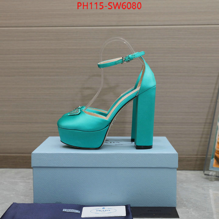 Women Shoes-Prada,highest quality replica , ID: SW6080,$: 115USD