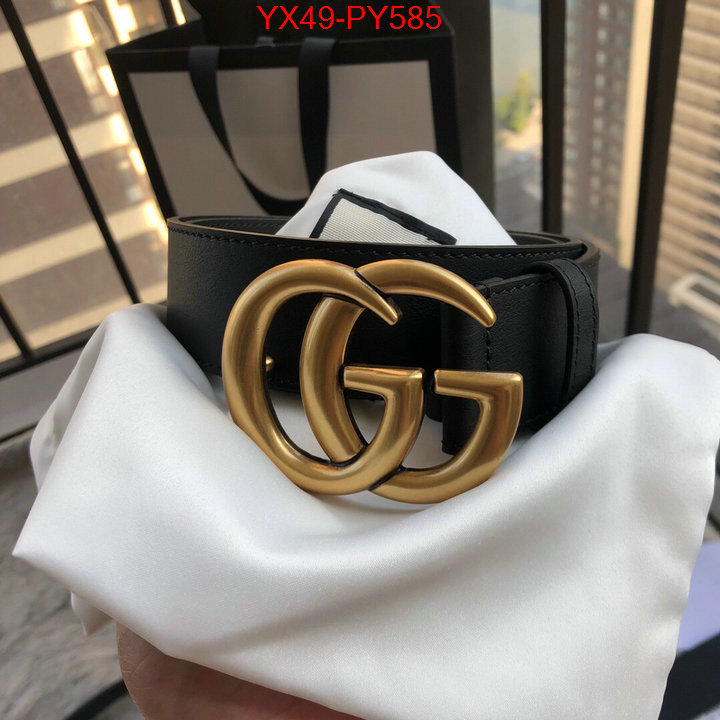 Belts-Gucci,best replica new style , ID: PY585,$:49USD