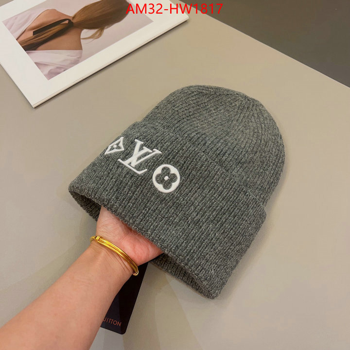 Cap (Hat)-LV,high quality designer replica , ID: HW1817,$: 32USD