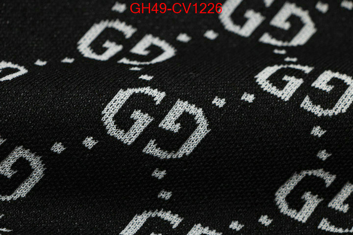 Clothing-Gucci,cheap online best designer , ID: CV1226,$: 49USD