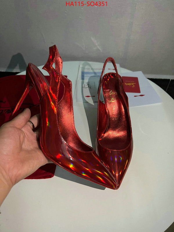 Women Shoes-Chrstn 1ouboutn,found replica , ID: SO4351,$: 115USD