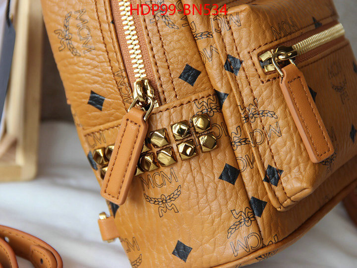 MCM Bags(TOP)-Backpack-,ID: BN534,$: 99USD