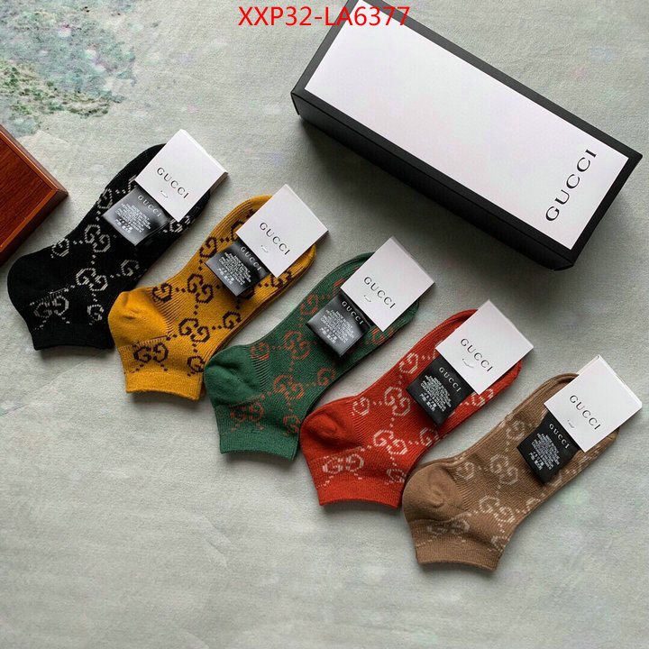 Sock-Gucci,website to buy replica , ID: LA6377,$: 32USD