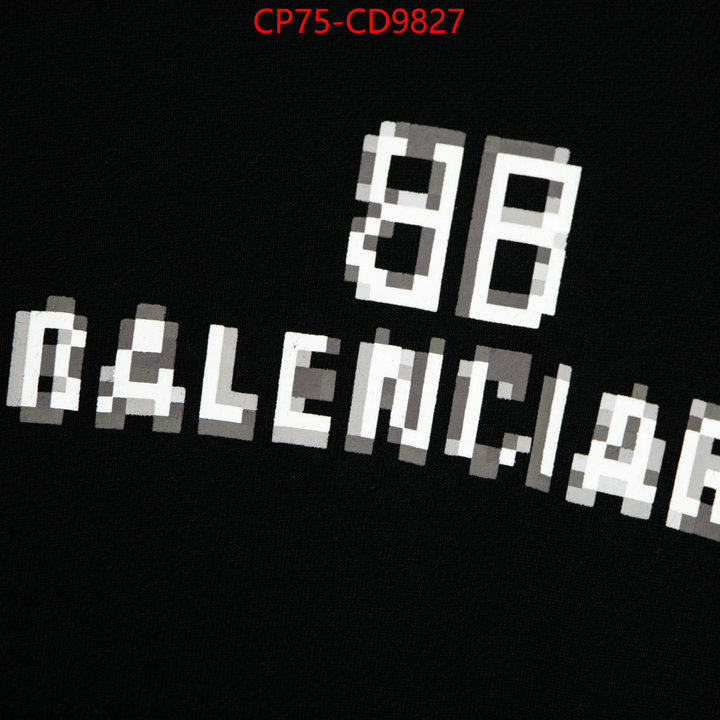 Clothing-Balenciaga,china sale , ID: CD9827,$: 75USD