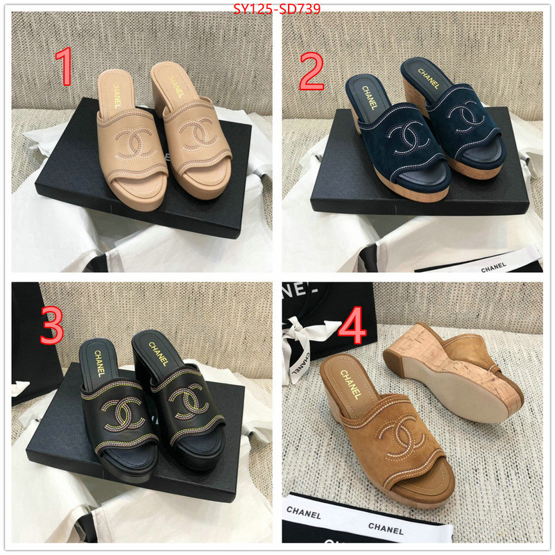 Women Shoes-Chanel,high quality replica designer , ID: SD739,$: 125USD