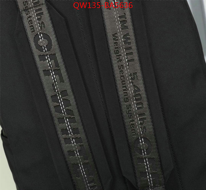 Off-White Bags ( TOP )-Backpack-,cheap replica ,ID: BA5636,$: 135USD