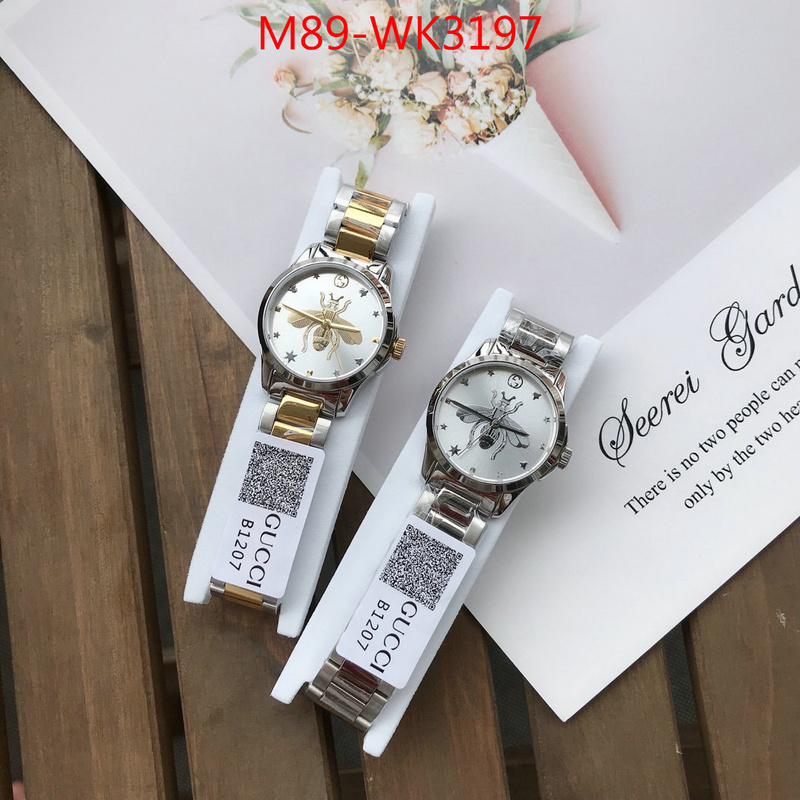 Watch(4A)-Gucci,top brands like , ID: WK3197,$: 115USD