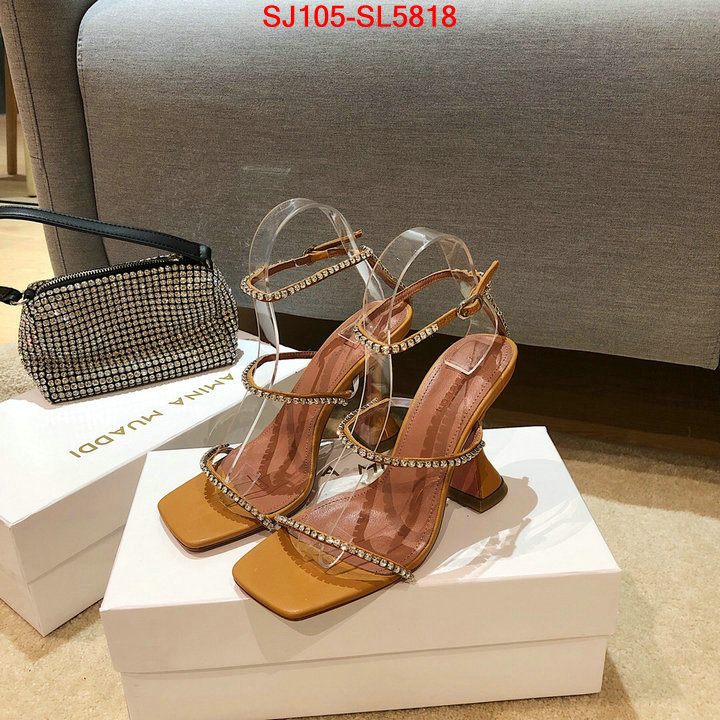 Women Shoes-Amina Muaddi,1:1 replica , ID: SL5818,$: 105USD