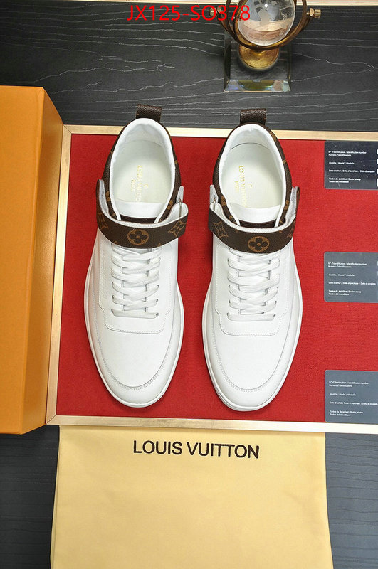 Men Shoes-LV,new 2023 , ID: SO378,$: 125USD