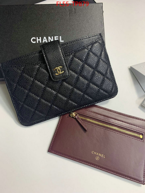 Chanel Bags(4A)-Wallet-,ID: TP879,$: 55USD