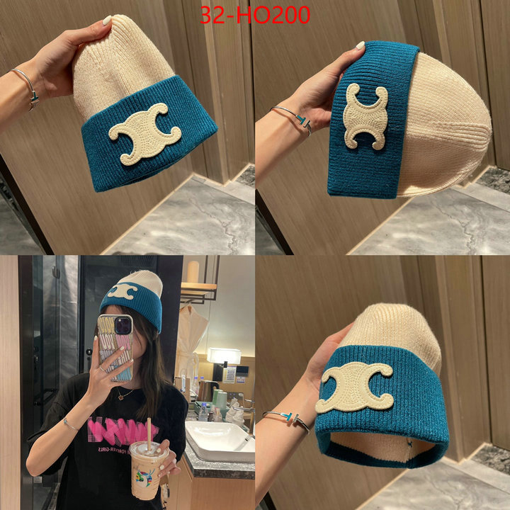 Cap (Hat)-Celine,buy first copy replica , ID: HO200,$: 32USD