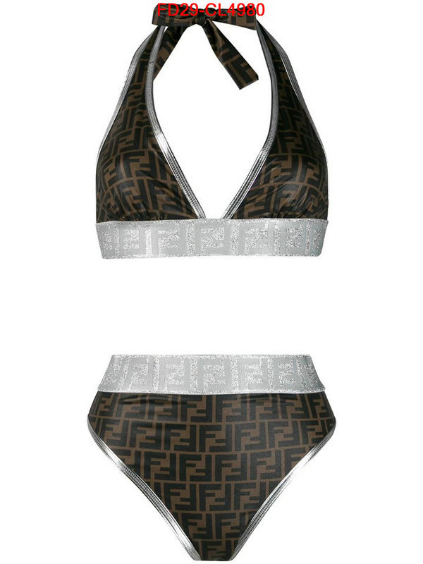 Swimsuit-Fendi,buy high quality cheap hot replica , ID：CL4980,$: 29USD