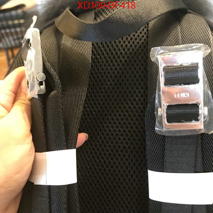 Fendi Bags(4A)-Backpack-,what is a 1:1 replica ,ID: BF418,$:109USD