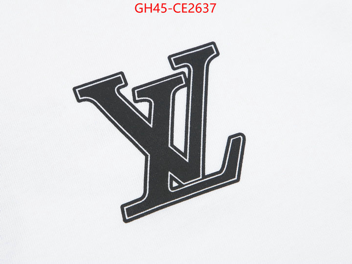 Clothing-LV,replica 1:1 high quality , ID: CE2637,$: 45USD