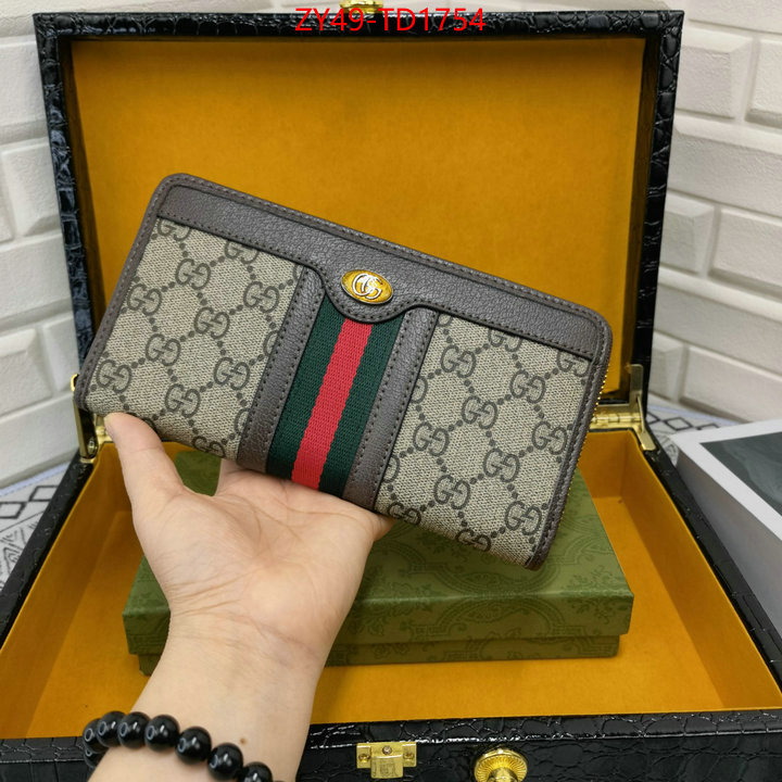 Gucci Bags(4A)-Wallet-,ID: TD1754,$: 49USD