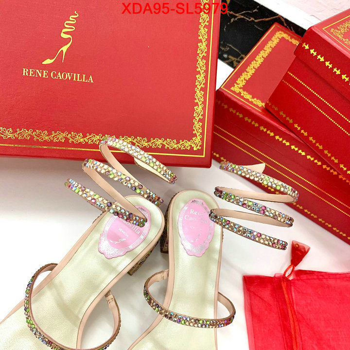 Women Shoes-Rene Caovilla,where quality designer replica , ID: SL5979,$: 95USD