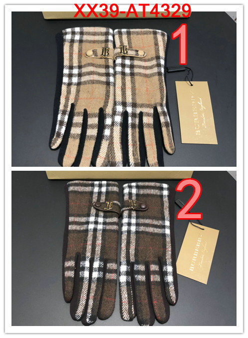 Gloves-Burberry,high quality perfect , ID: AT4329,$: 39USD